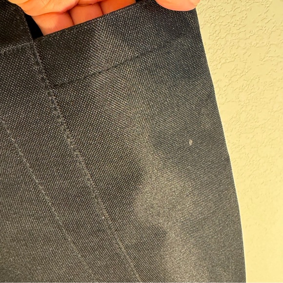 Black tote bag shoulder straps - Picture 5 of 5